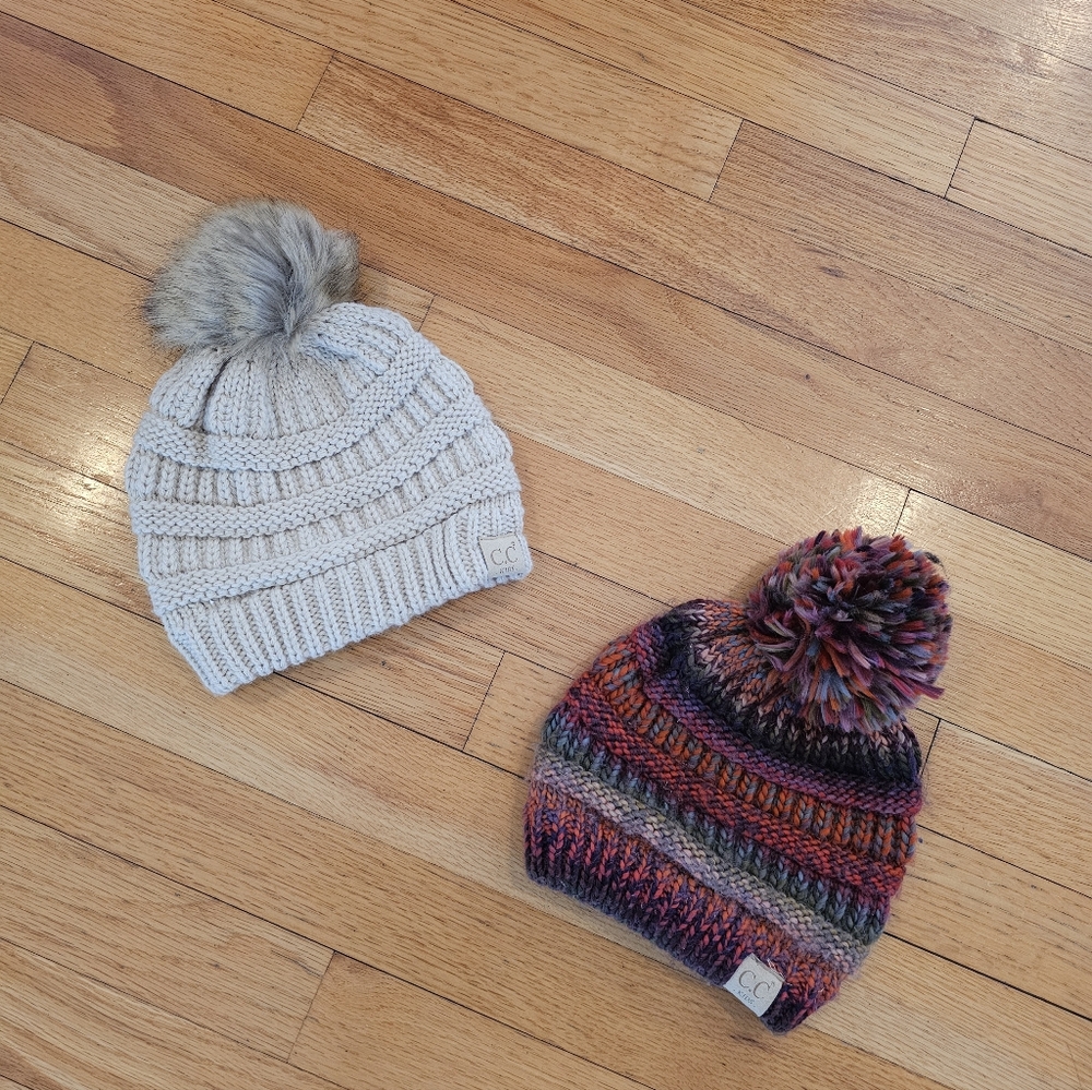 C.C. Toddler Winter Hat Pair